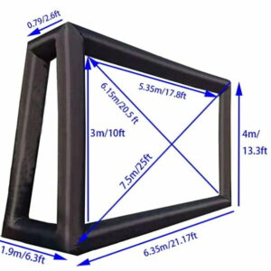 Cinéma extérieur - Clé en main (22x14)